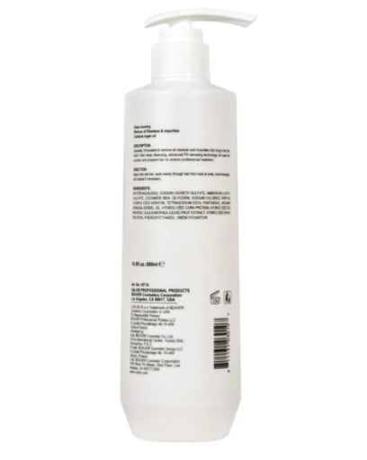 luxliss deep clean shampoo