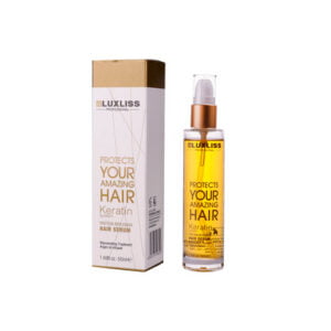 luxliss protein serum, human hair extensions